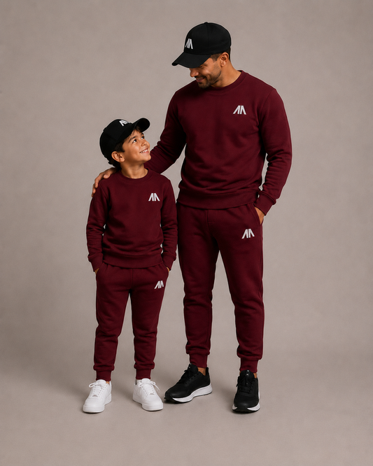 Heren Tracksuit - Bordeaux