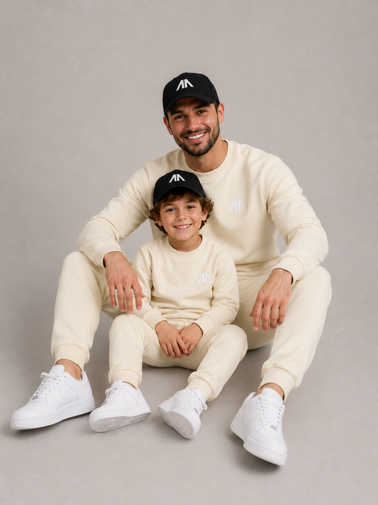 Heren Tracksuit – Licht Geel