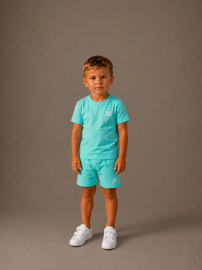 Vader + Zoon Zomerset (2 Zomersets) Licht Blauw